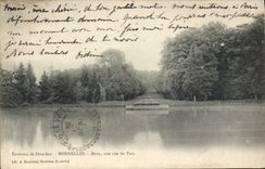 CPA Bonnelles Bissy Une Vue Du Parc