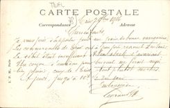 CPA Triel La Rue Galande