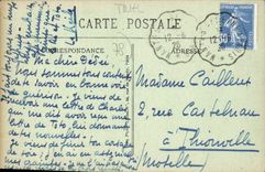 CPA Triel Pittoresque La Voute Passage Sous I'Eglise