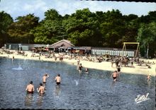 CPSM Saint Leger En Yvelines Plage Des Etangs De Hollande