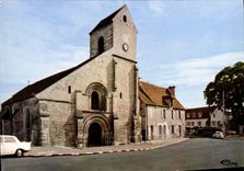 CPSM Villennes Sur Seine L'Eglise
