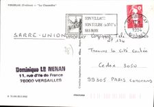 CPSM VIROFLAY la chaumiere Dominique Le Nenan Rue D'Ile De France Versailles
