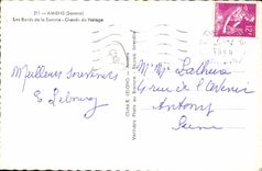 CPA Amiens Les Bords De La Somme Chemin Du Halage