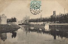 CPA Amiens Le Port D'Aval