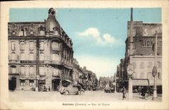 CPA Amiens Rue De Noyon