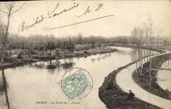 CPA Amiens Les Bords De Somme