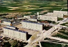 CPSM Amiens Vue Aerienne Le Pigeonnier