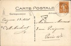 CPA Cayeux Sur Mer Brighthon Palace Hotel ensablé