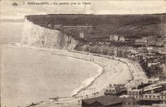 CPA Mers Les Bains Vue Generale Prise Du Treport