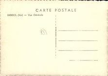 CPSM Bandol Vue Generale