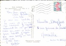 CPSM Bandol Vue Panoramique La Ville Et La promenade