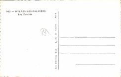 CPA Hyeres Les Palmiers Les Porches
