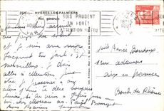 CPSM Hyeres Les Palmiers Vue Generale