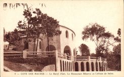 CPA Le Rayol Le Restaurant Reserve Et Cabines De Bains