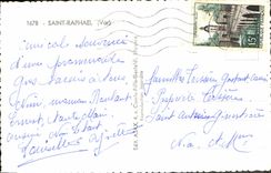 CPA St Raphael souvenir