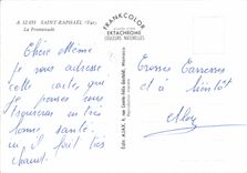 CPSM St Raphael La Promenade