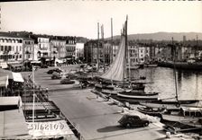 CPSM St Raphael Vue D'Ensemble Sur Le Port