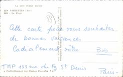 CPA Les Sablettes La Plage