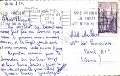 CPA Presqu Ile de Gien la Capte Le Port