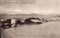 CPA Les Sablettes Le Golf Hotel Et La Plage