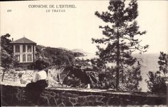 CPA Cornichel De L'Esterel Le Trayas