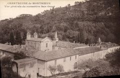 CPA Chartreuse De Montrieux Vue Generale Du Monastere Face Ouest