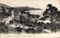 CPA L'Esterel Corniche D'Or Vue Sur Le Trayas