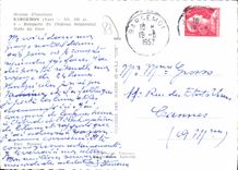 CPSM Bargemon Remparts Du Chateau Seigneurial