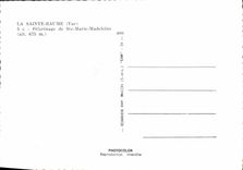 CPSM La Sainte Baume Pelerinage De Ste Marie Madeleine