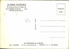 CPSM La Cadiere D'Azur Monument Aux Morts