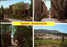 CPSM Sainte Anastasie Les Sites Pittoresques De Provence