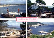 CPSM Camp Du Domaine Plage De La Faviere