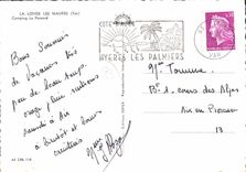 CPSM La Londe Les Maures Camping Le Pansard