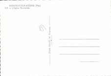 CPSM Montfort Sur Argens L'Eglise Paroissiale