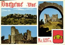 CPSM Bargeme Le Plus Haut Village Du Var