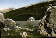 CPSM Mont Ventoux Chalet Restaurant Du Mont Sereir