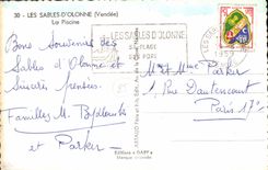 CPA Sables D'Olonne La Piscine