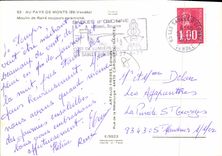 CPSM Au Pays De Monts Moulin De Raire Toujours en Activite