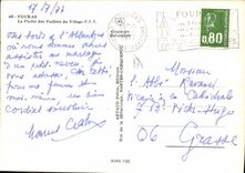 CPSM Fouras La Flotte Des Voiliers Du Village PTT