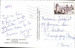 CPA Ile De Re Ars En Re L'Eglise Et Son Clocher Caracteristique