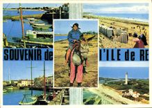 CPSM Ile De Re Rivedoux Le Bois Plage Saint Martin Le Phare Des Baleines