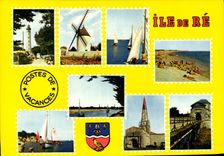 CPSM Ile De Re Souvenir De Vacances