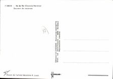 CPSM Ile De Re Souvenir De Vacances