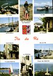 CPSM I'Ile De Re C'Est Une Terre Plate Et Basse