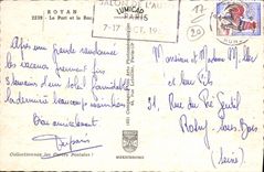 CPA Royan Le Port Et Le Bac