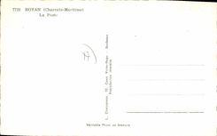CPA Royan La Poste