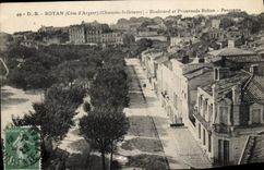 CPA Royan Boulevard Et Promenade Bolton Panorama
