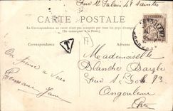 CPA Saintes L'Hotel De Ville