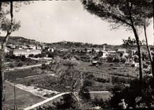 CPSM La Colle Sur Loup Vue Generale Et Vue Sur St Paul