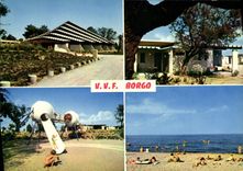 CPSM Borgo Vues Partielles Du Village